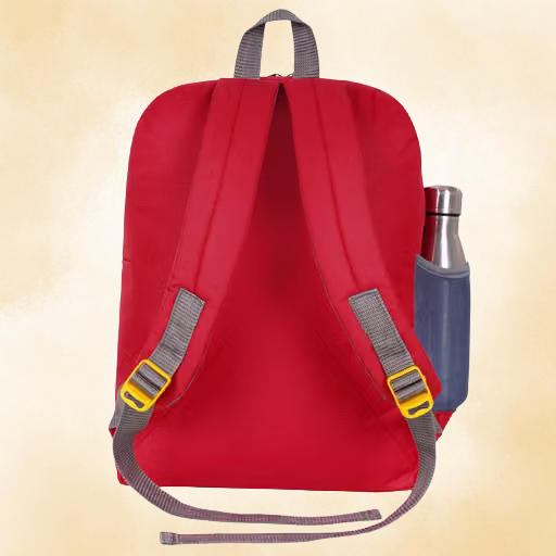 Kids Spider-Man School Backpack with Bottle Pocket – Red & Blue