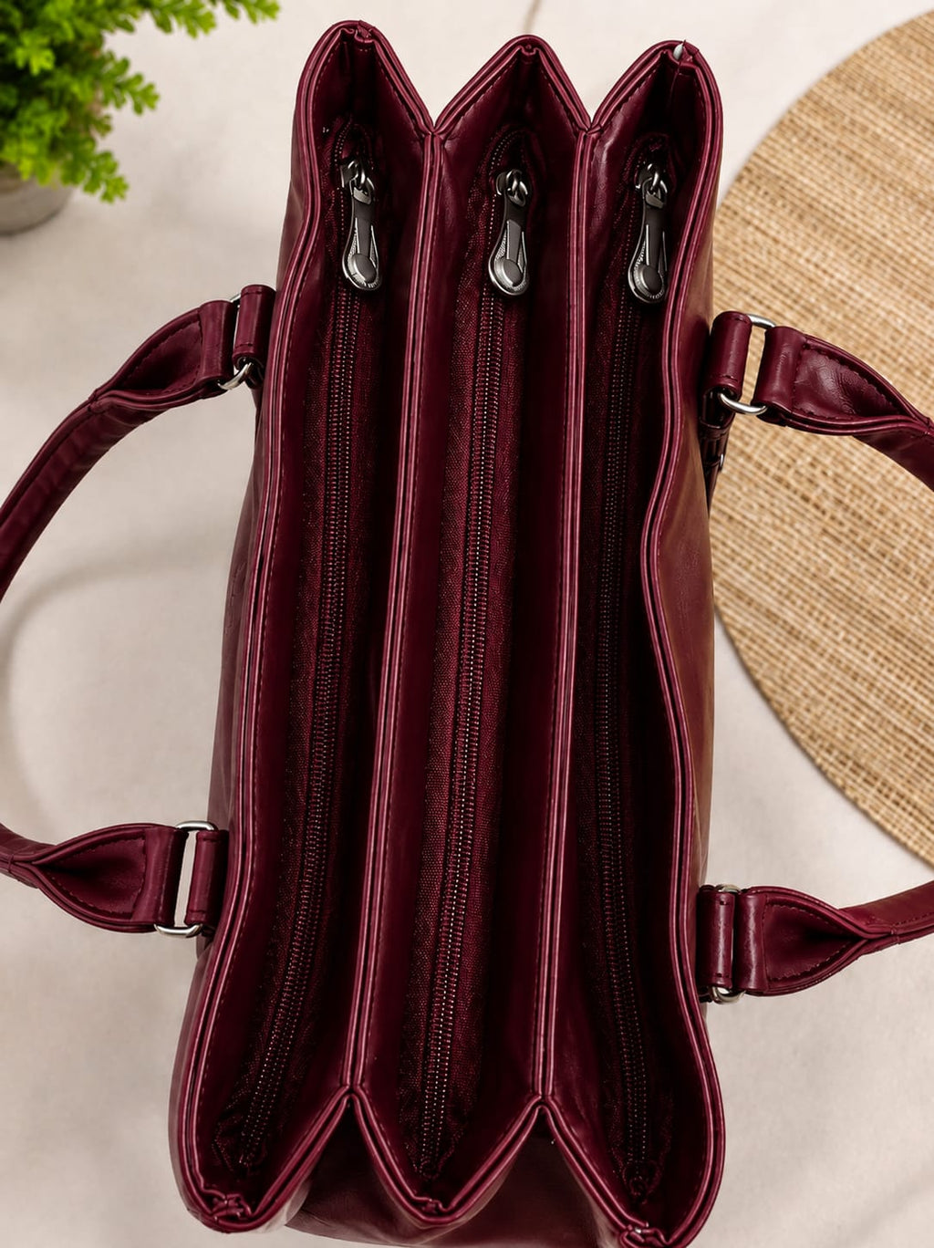 Women’s Brown Stylish Handbag for Daily Use, Office, Shopping and Casual Wear