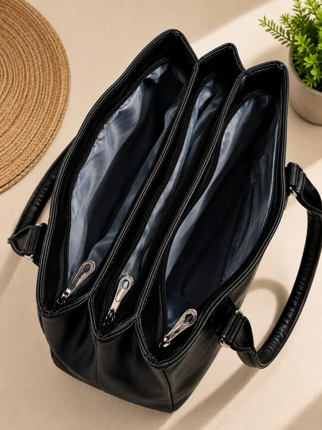 Women’s Black Stylish Handbag for Daily Use, Office, Shopping and Casual Wear