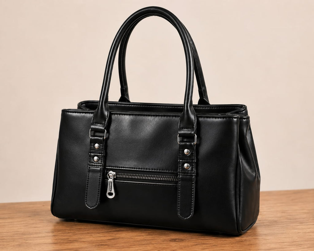 Women’s Black Stylish Handbag for Daily Use, Office, Shopping and Casual Wear