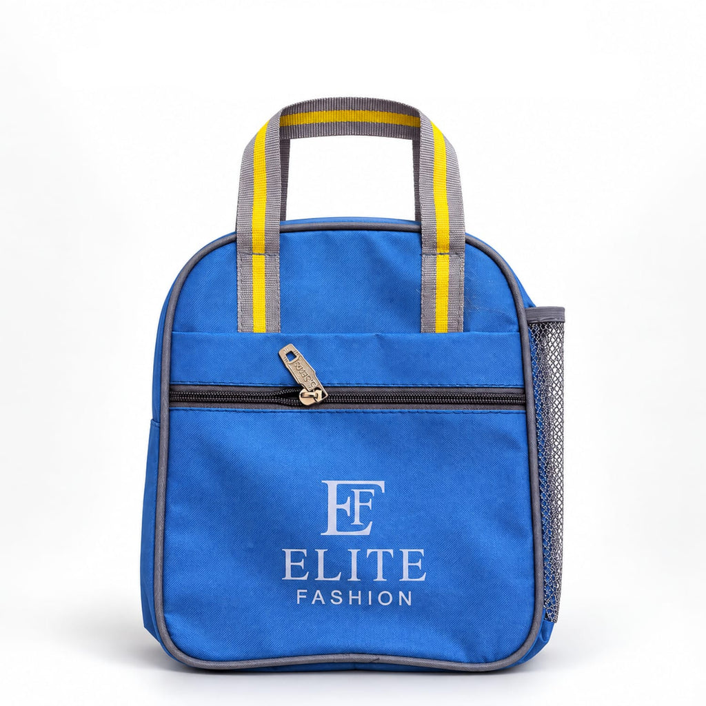 ELITE FASHION Premium Insulated Lunch Tote Bag – 9L Thermal Tiffin Bag for Office & Daily Commute (Royal Blue)